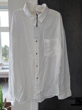 Mikuta Oversized Blouse Size Medium NWT